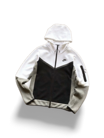 TECH FLEECE – GREY/BLACK/WHITE (complete)