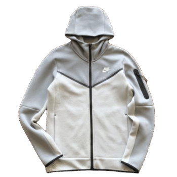 TECH FLEECE – GREY/WHITE (completa)