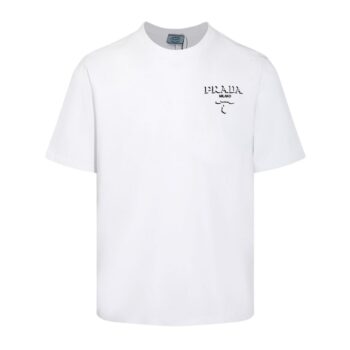 PRD T-shirt Milano Crest Logo White