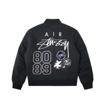 NK X STSY Jacket Bomber Reversible black v