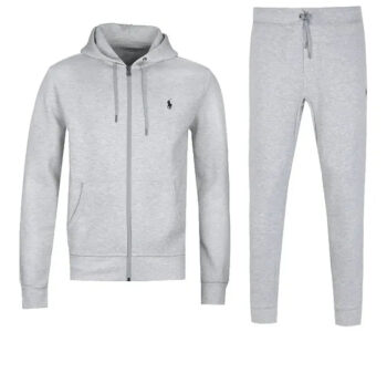 TRACKSUIT POLO GREY