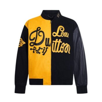 LV Jacket Malletier Black Yellow