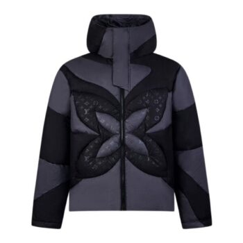 LV Jacket Puffer with Monogram Design