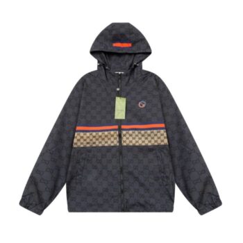GG Jacket Windbreaker Monogram Beige Brown (2 colors)