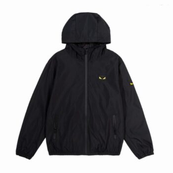 FND Jacket Windbreaker Eyes Black